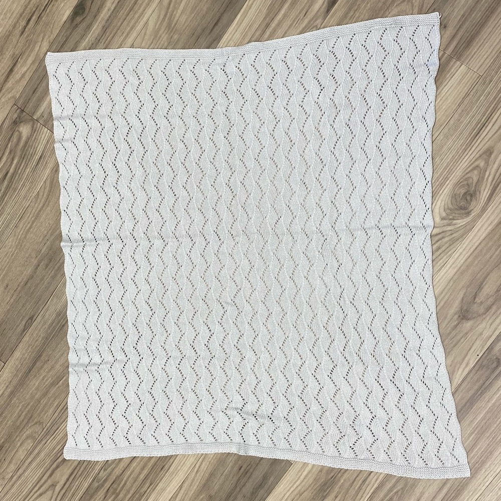 Gray Chenille Blanket